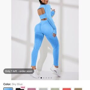 Sky Blue Women's Jumpsuit